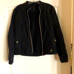 Jaanu black scrub jacket